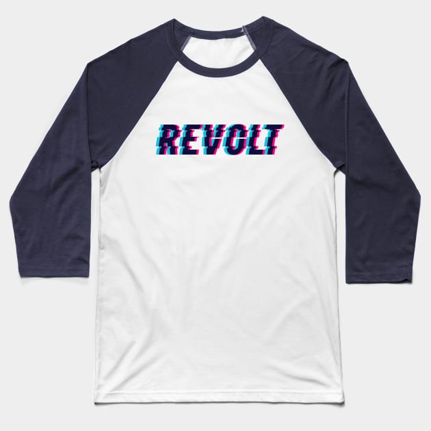 REVOLT Baseball T-Shirt by SmartCraftCo